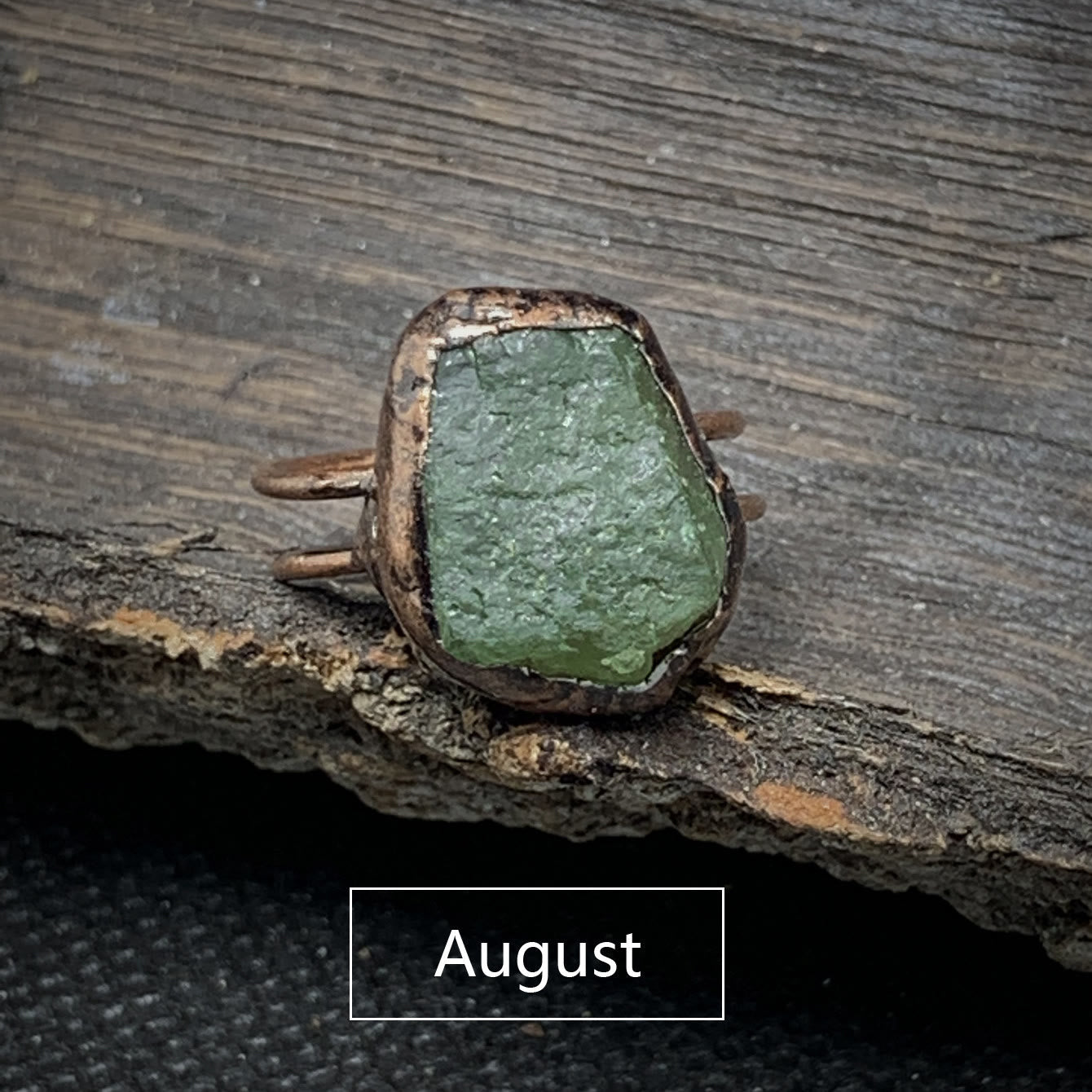 Elegant Natural Birthstone Ring - Selina 