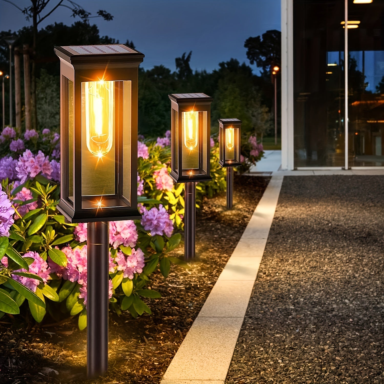 SolarLux - Luxury Garden Lighting Set with IP44 Protection