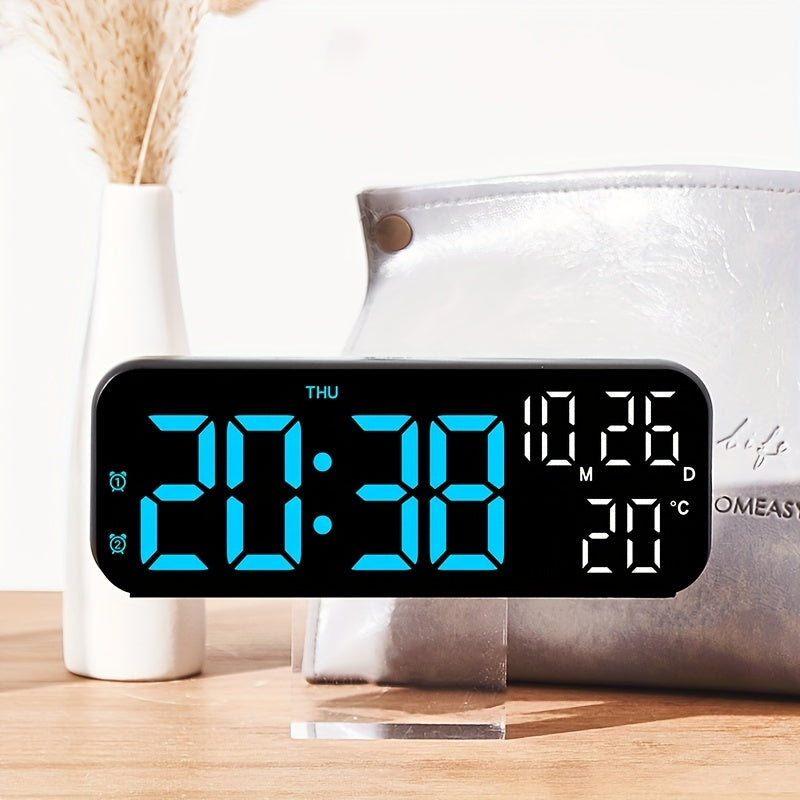 DeskTime - Elegant Digital USB Clock with Date