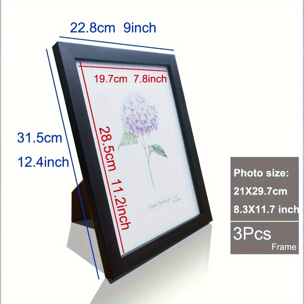 Timeless Memories - Set of 3 Wooden Frames