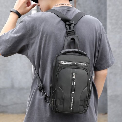 SecureNylon – Waterproof Anti-Theft Shoulder Bag
