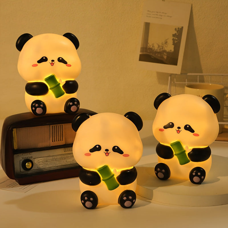 PandaGlow – Stilig LED Nattbelysning för Sovrum