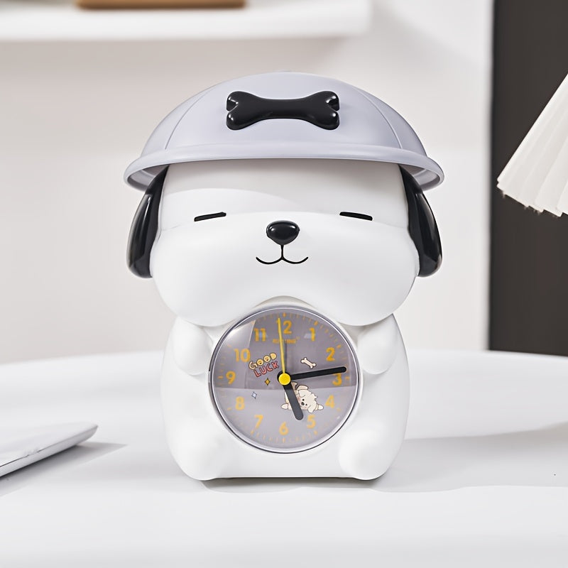 Puppy Time Clock – Cute Dog Alarm Clock for Room