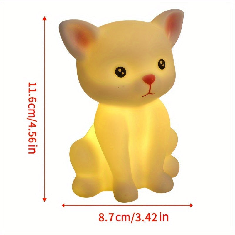 KittyGlow Lamp - Cute LED Table Lamp with Wireless Power Supply