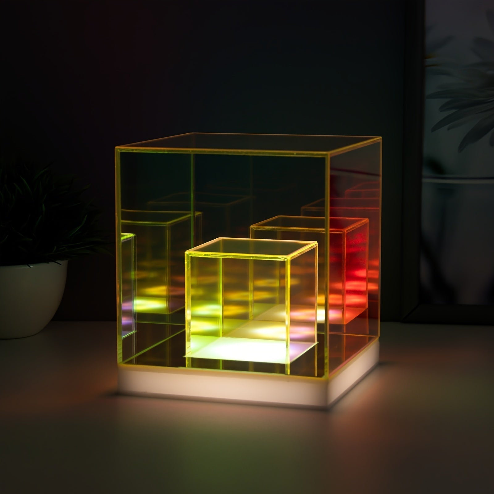 LumiLuxe – Adjustable LED Table Lamp with 3 Colors