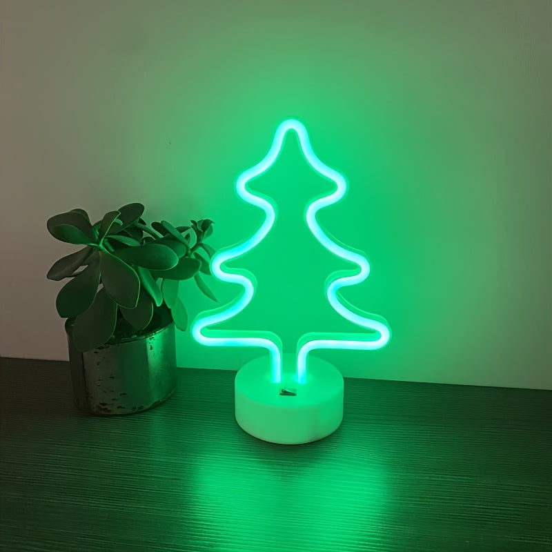FestiveGlow - LED Neon Christmas Tree Lighting