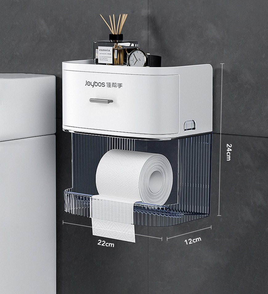 SmartStore - Luxe Toilet Paper Holder with Storage Space