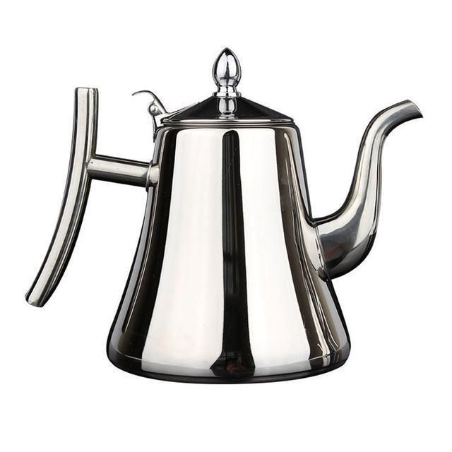 Stylish Infusio Teapot - in Stainless Steel for Perfect Teatimes