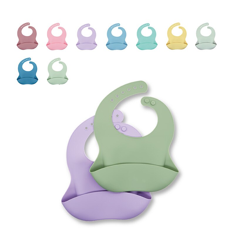 SplashGuard – Waterproof Silicone Bibs for Kids