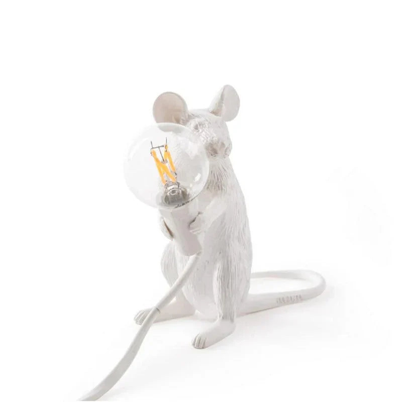 SqueakLight - Playful Mouse-Shaped LED Lamp