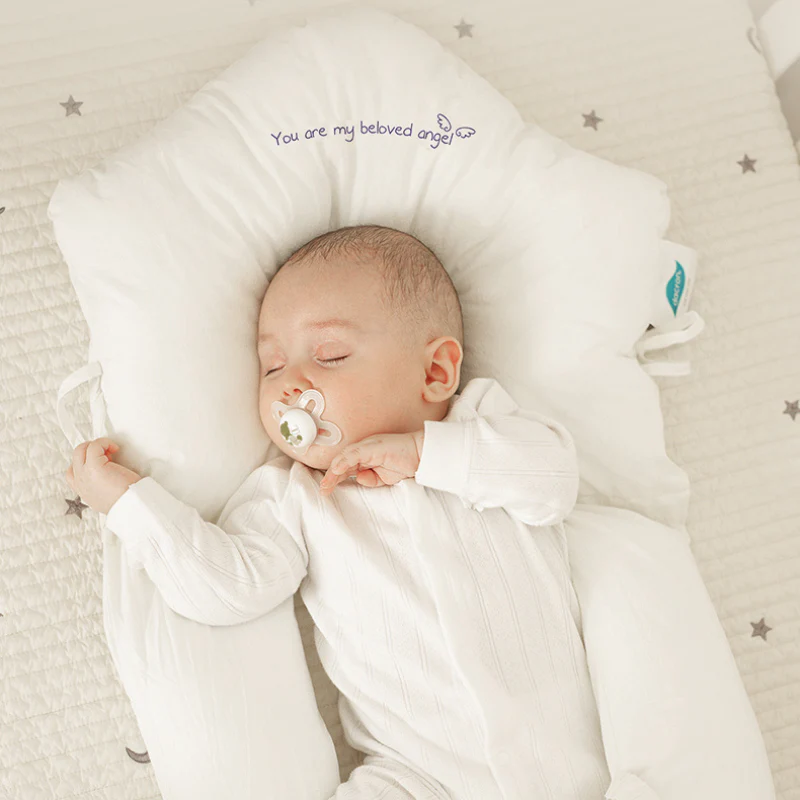 DreamNest – Hypoallergenic Baby Sleeping Pillow for Comfort
