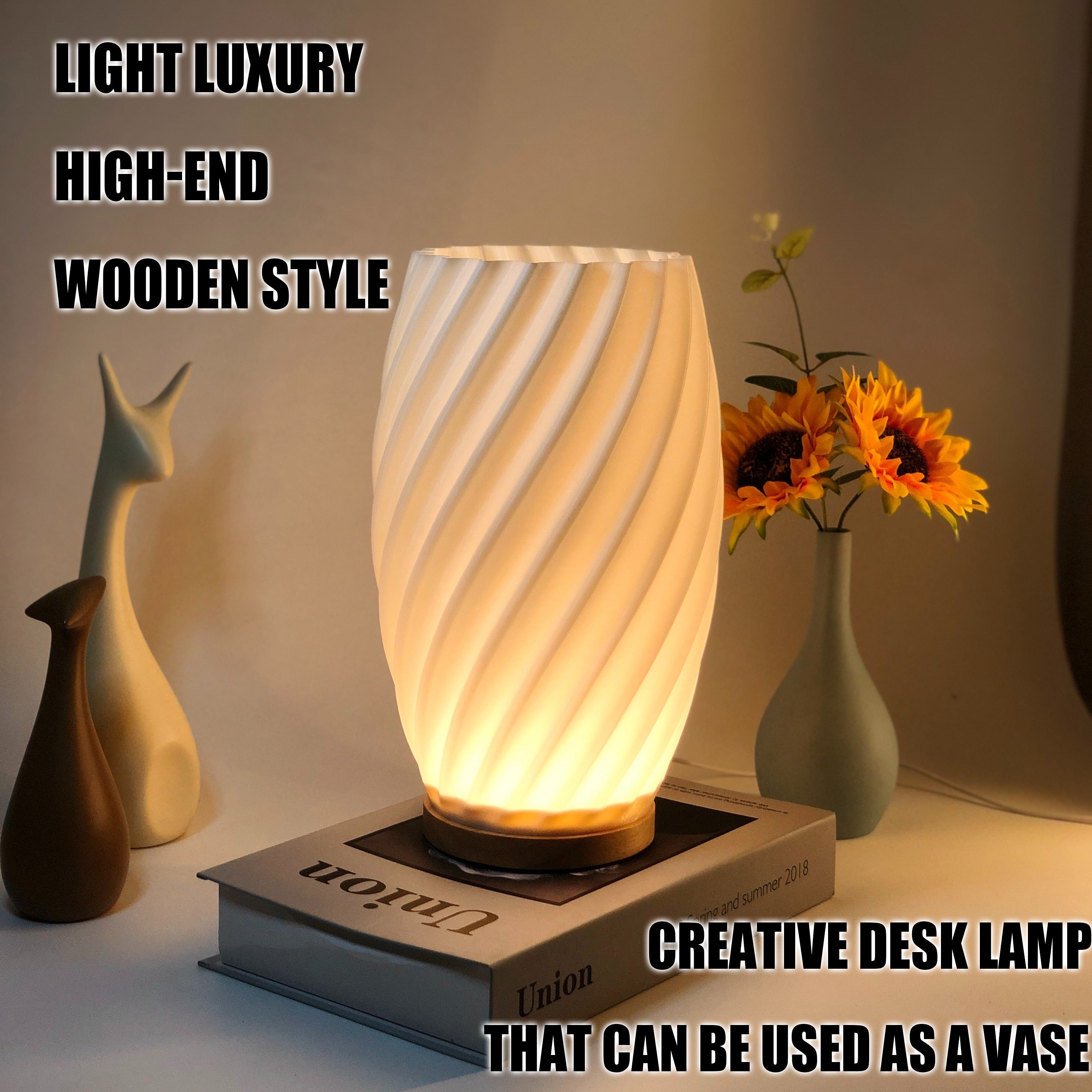 ModiLamp – Stylish USB Table Lamp with 3 Colors