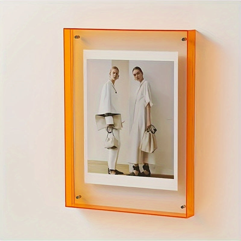 VividFrame – Colorful Transparent Frame for Wall and Table