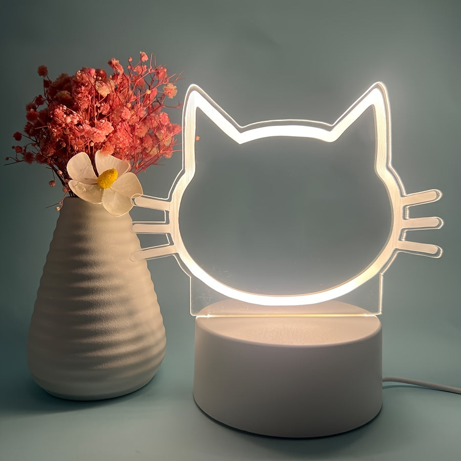 WriteLight Lamp - Creative LED Night Light with Writing Option