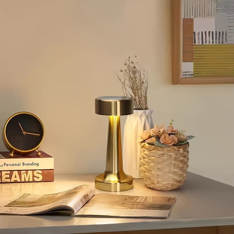 AuroraDesk - Modern Touch LED Desk Lamp with USB