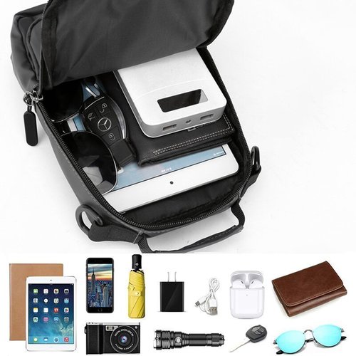SecureNylon – Waterproof Anti-Theft Shoulder Bag
