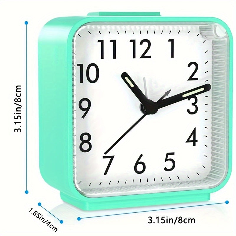 TimeEase - Stylish Alarm Clock with Illuminated Hands