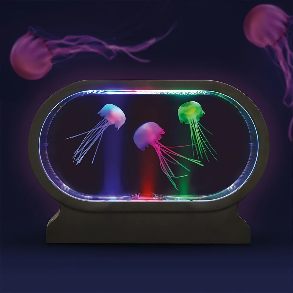 LumiJelly - LED Jellyfish Table Lamp with 3 Colors