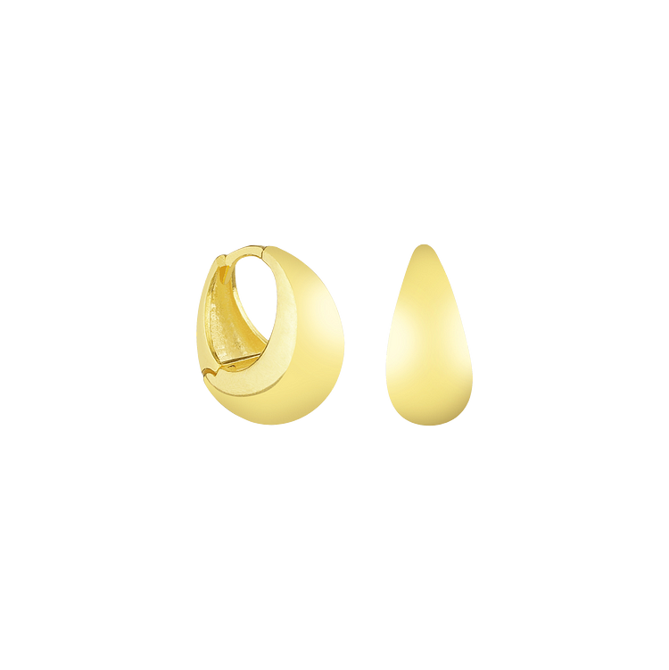 Elegant Yellow Drop Earrings - Aveline Collection