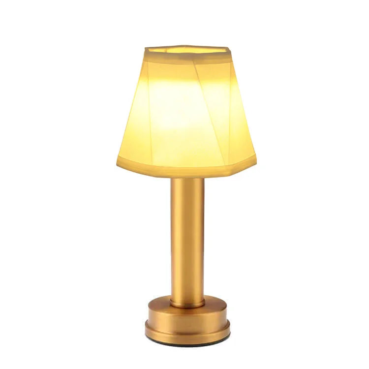 LuxeSilk Thread Lamp - Elegant Wireless Table Lamp for Atmospheric Rooms