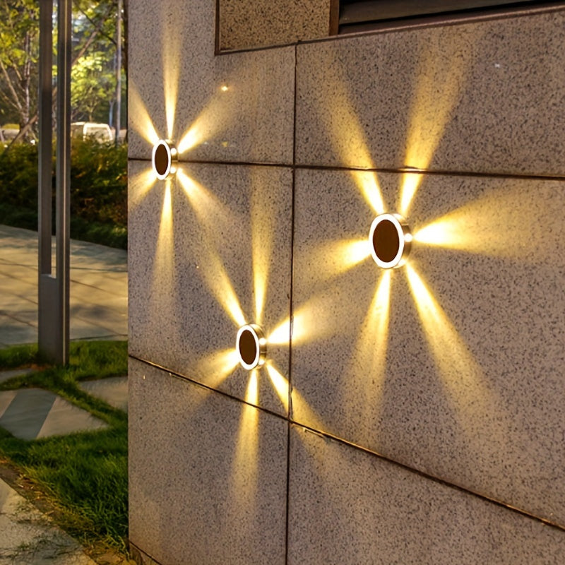 SolarGlow – 6 LED Outdoor Lighting with Solar Energy
