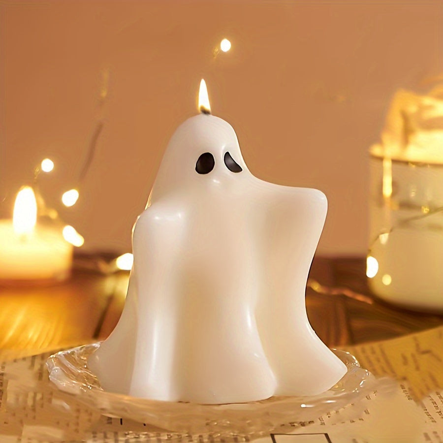 EnchantGlow - Handmade Halloween Scented Candle with Freesia