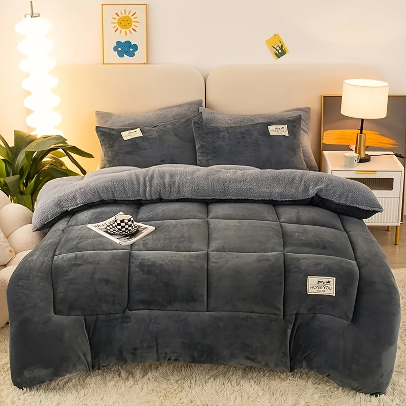 Luxuriously fluffy duvet for unparalleled autumn and winter warmth