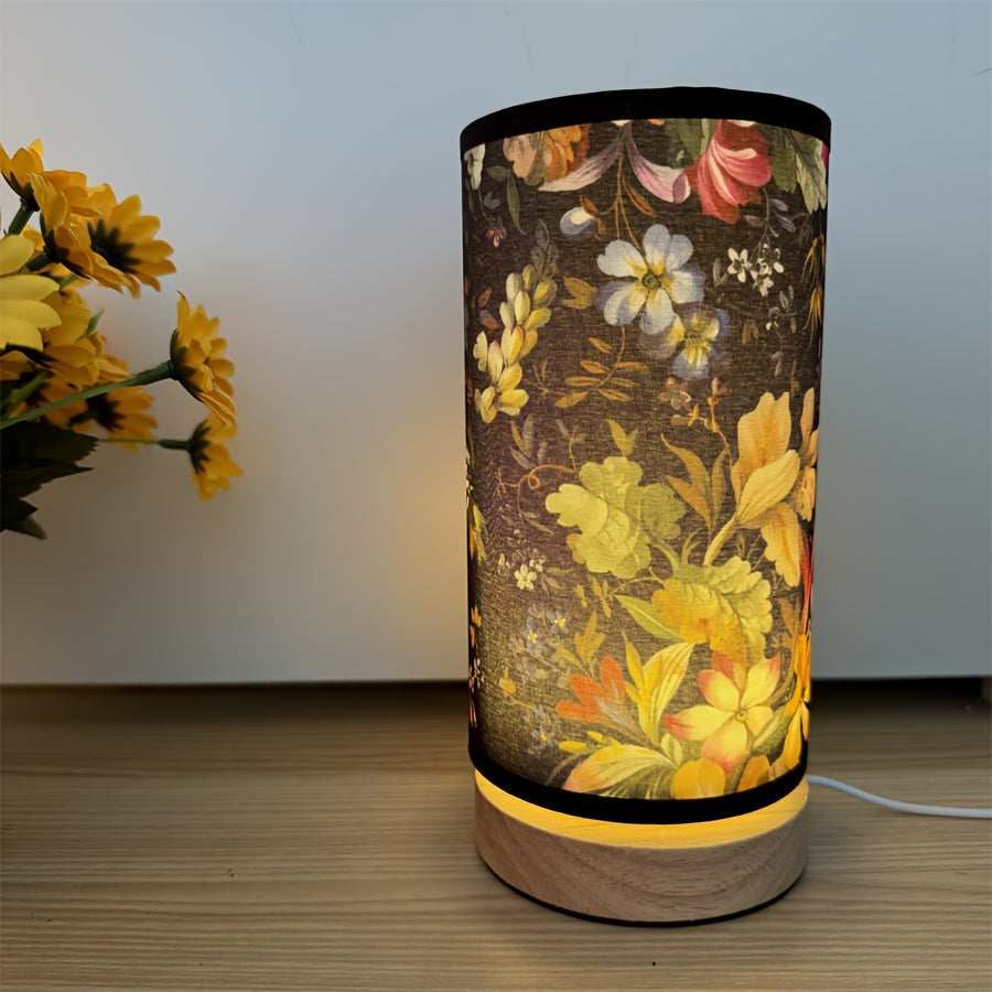 GlowWood - Creative LED Table Lighting with Wood