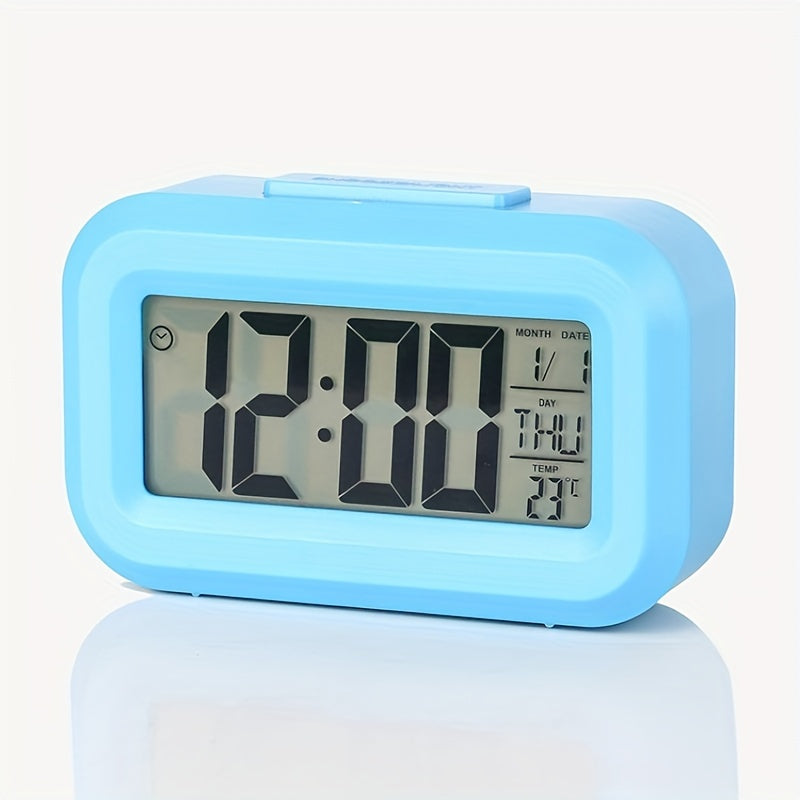 MelodyTime Clock - Digital Alarm Clock with Temperature