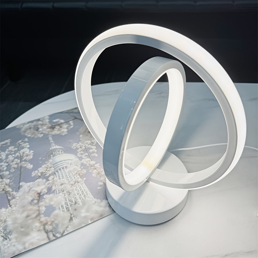 LumiSunset – Stylish USB Table Lamp with Dimmer