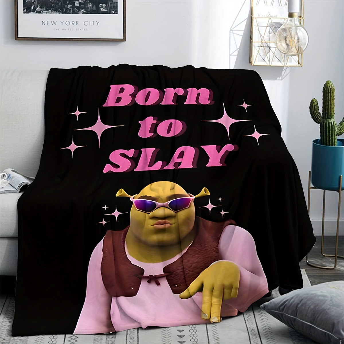 Born to Lead – Anime Flannel Blanket for Fans