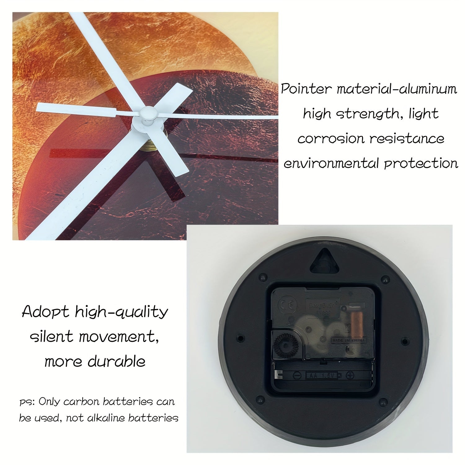 CosmicLight Clock – Design Wall Clock with Planet Theme
