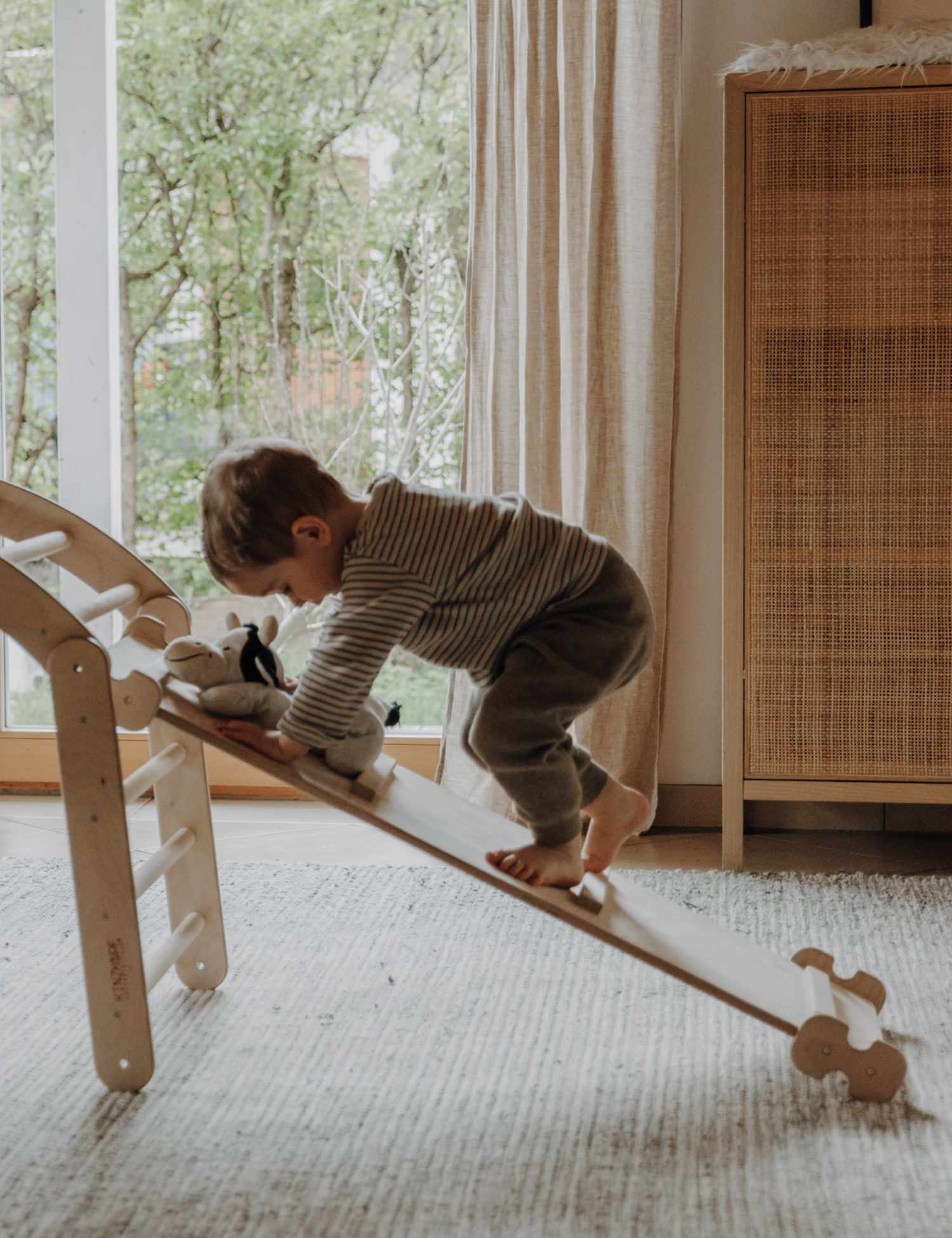 ClimbX Slide – 100 cm Climbing Table for Children