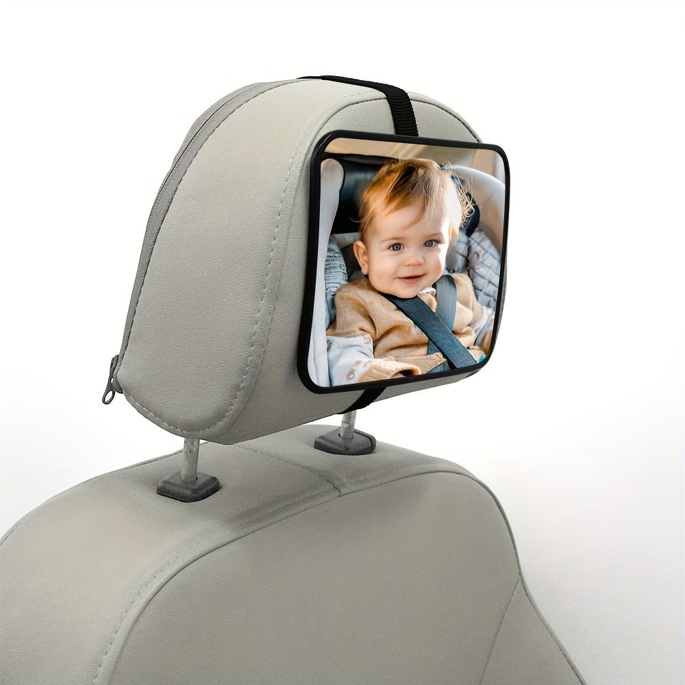 BabySafe – Widened Car Mirror for Safety and Comfort