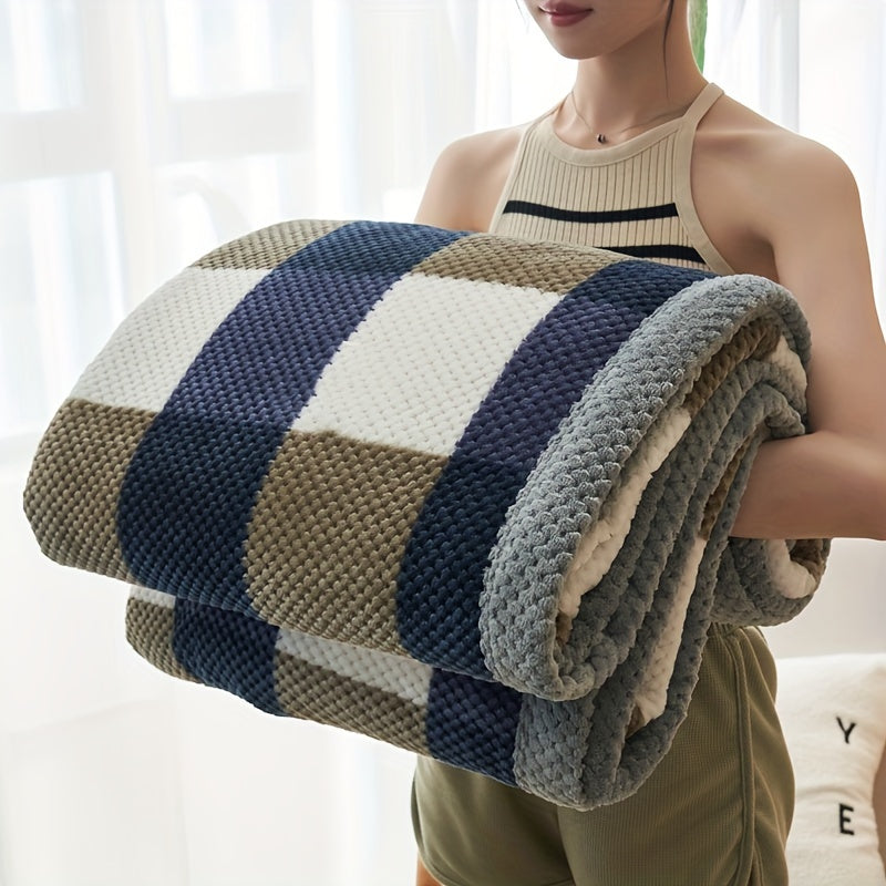 Cozy Plaid – Luxurious Milk Fleece Blanket for Ultimate Comfort