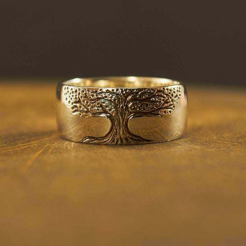 Elegant ring with the tree of life - Lina 