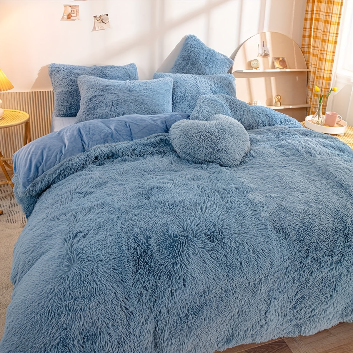 VelvetLux – Luxurious Velvet Duvet Cover Set for All Year Round
