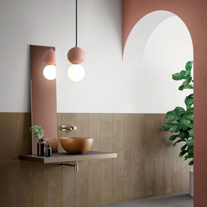 Aurora Glow - Luxurious LED Pendant Lamp in Black/White