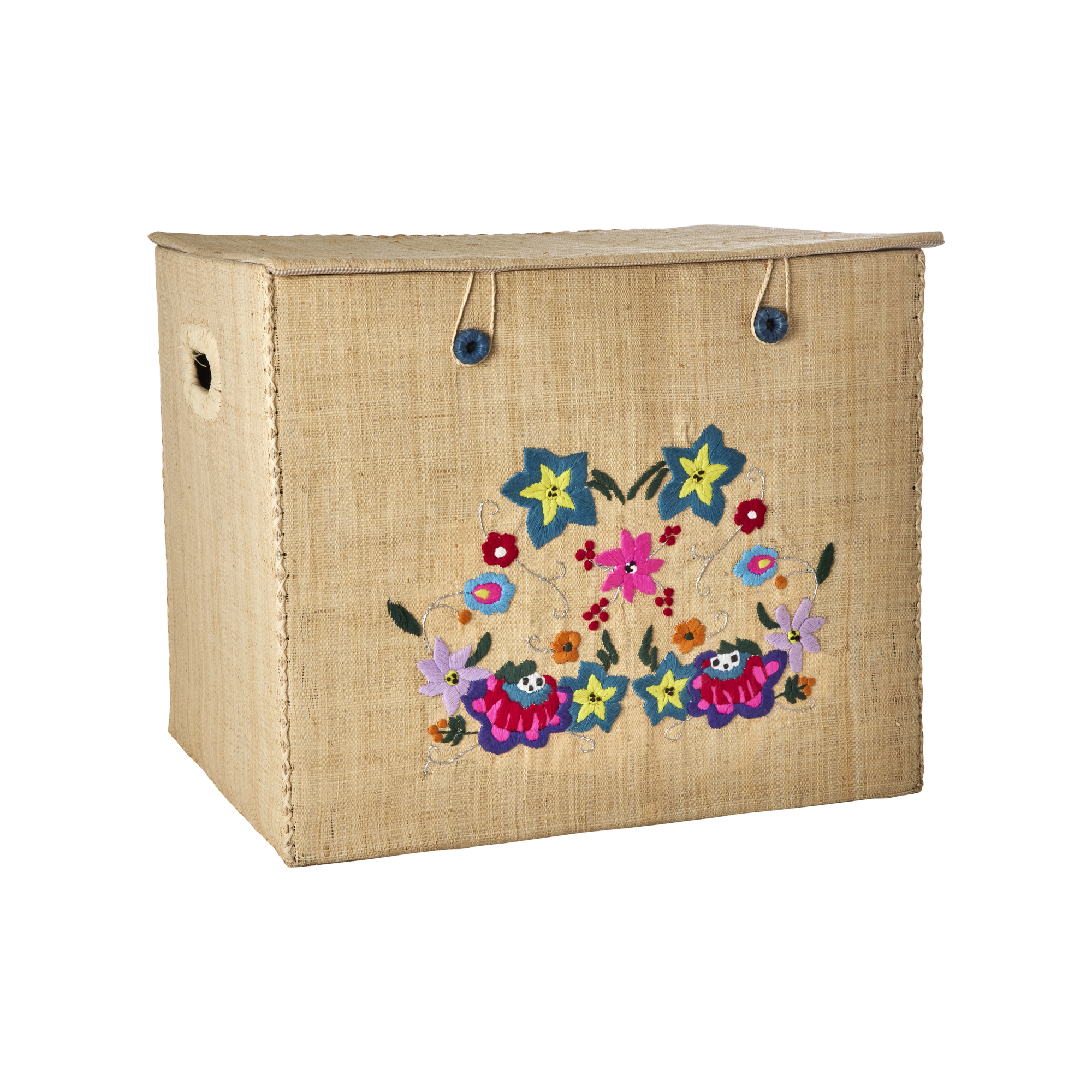 RaffiaChic - Handmade Storage Basket in Natural Design