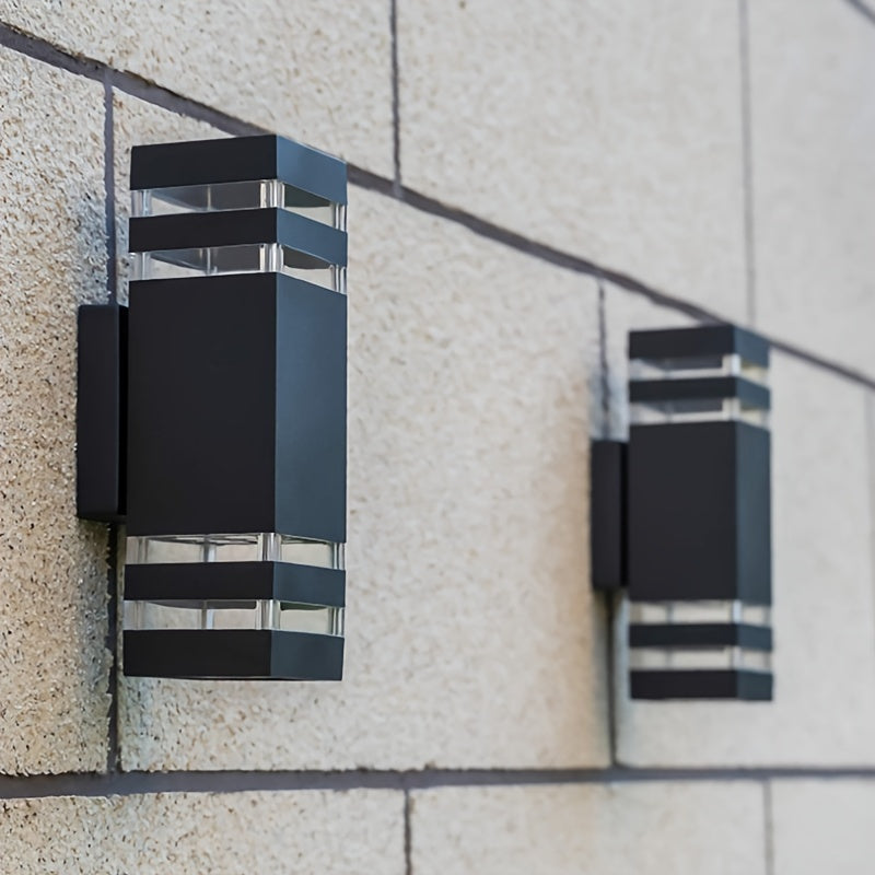 DualWall Lamp – Modern Double Cup Outdoor Wall Lamp