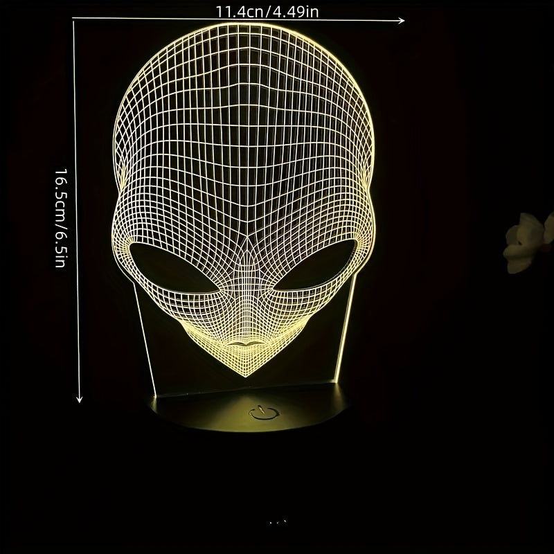 CosmicGlow Lamp - 3D Mood Lighting with Colors