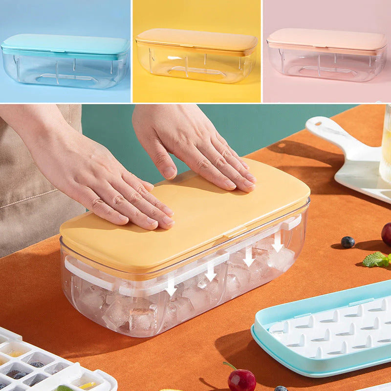 CoolCatcher – Practical Ice Cube Maker with Collector Box