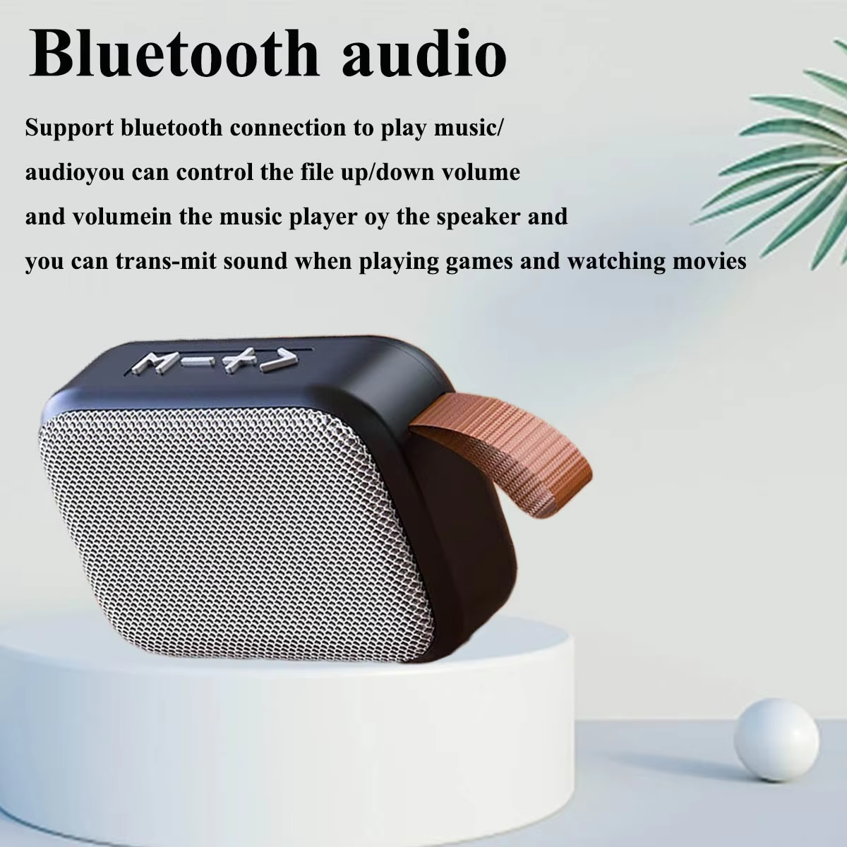 SoundWave – Portable Bluetooth speaker with HiFi sound