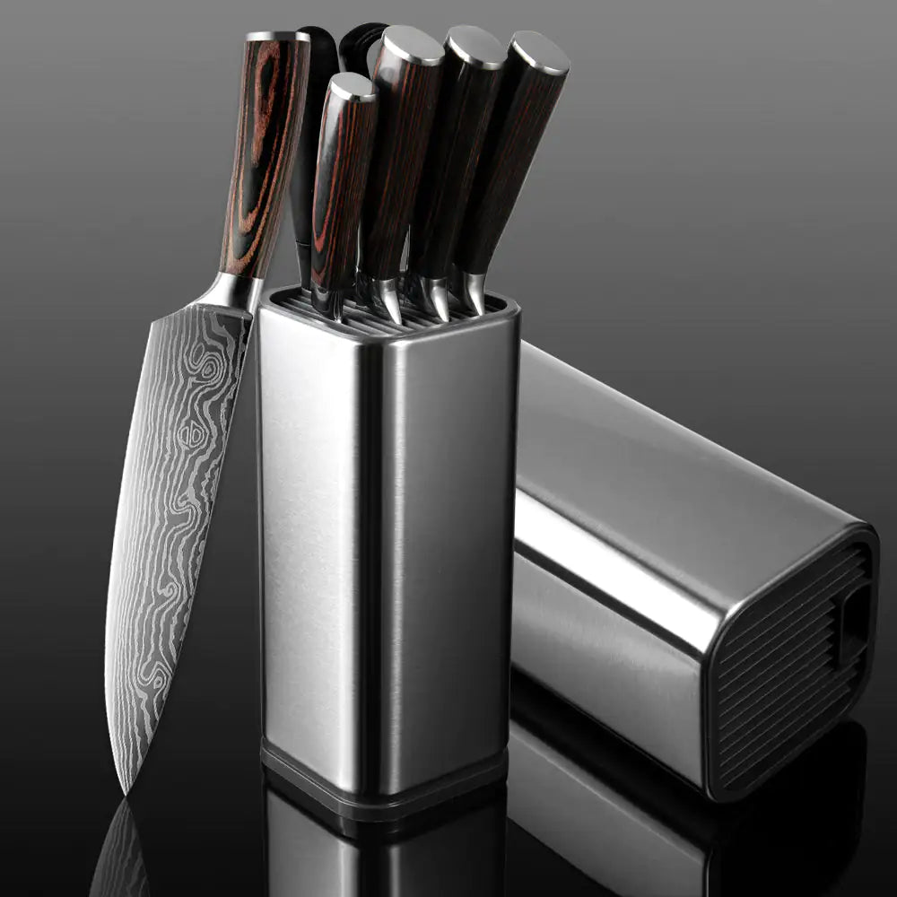 MessenMeester - Luxurious Stainless Steel Holder for Your Kitchen