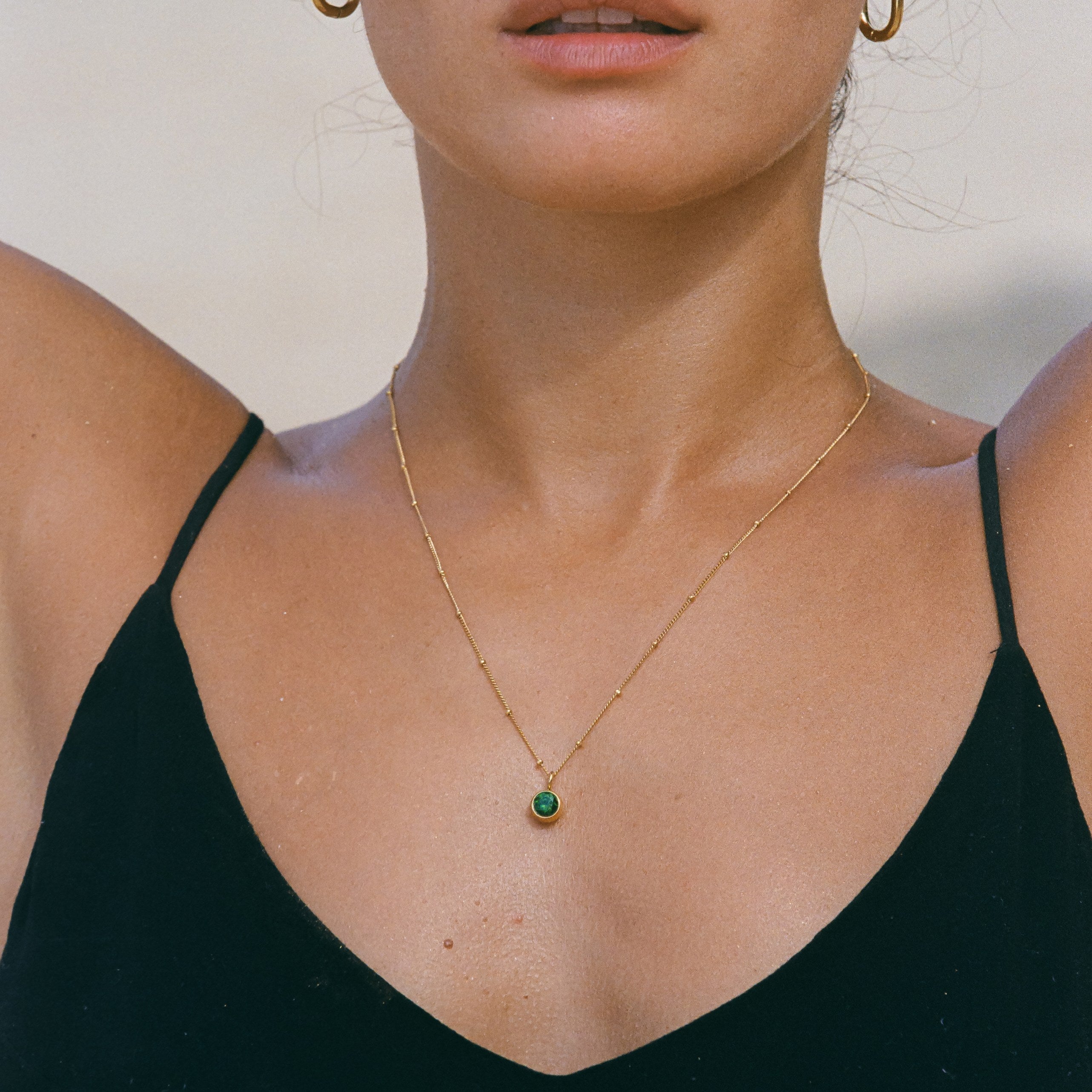 Aurora Birthstone Necklace - An Enchanting Connection