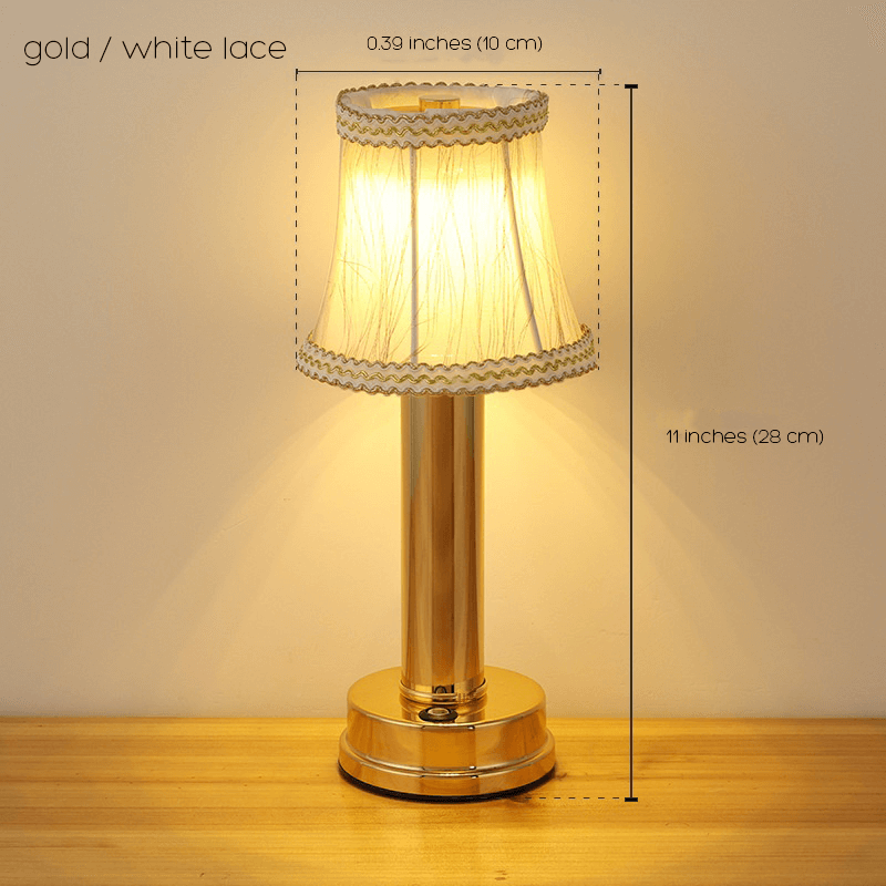 CozyGlimmer - Refined Wireless Table Lamp with Dimmer Function