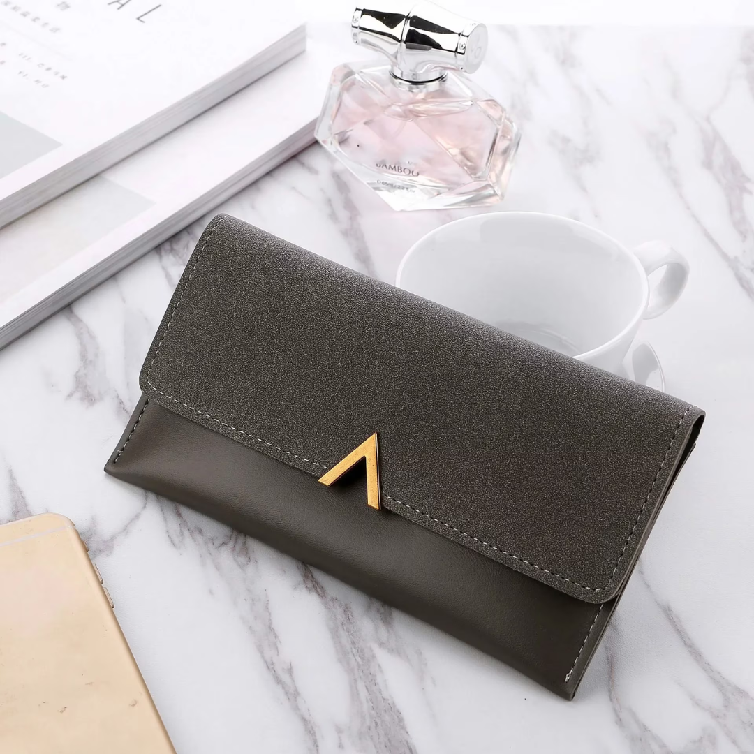 VelvetLux - Stylish Leather Wallet for Women