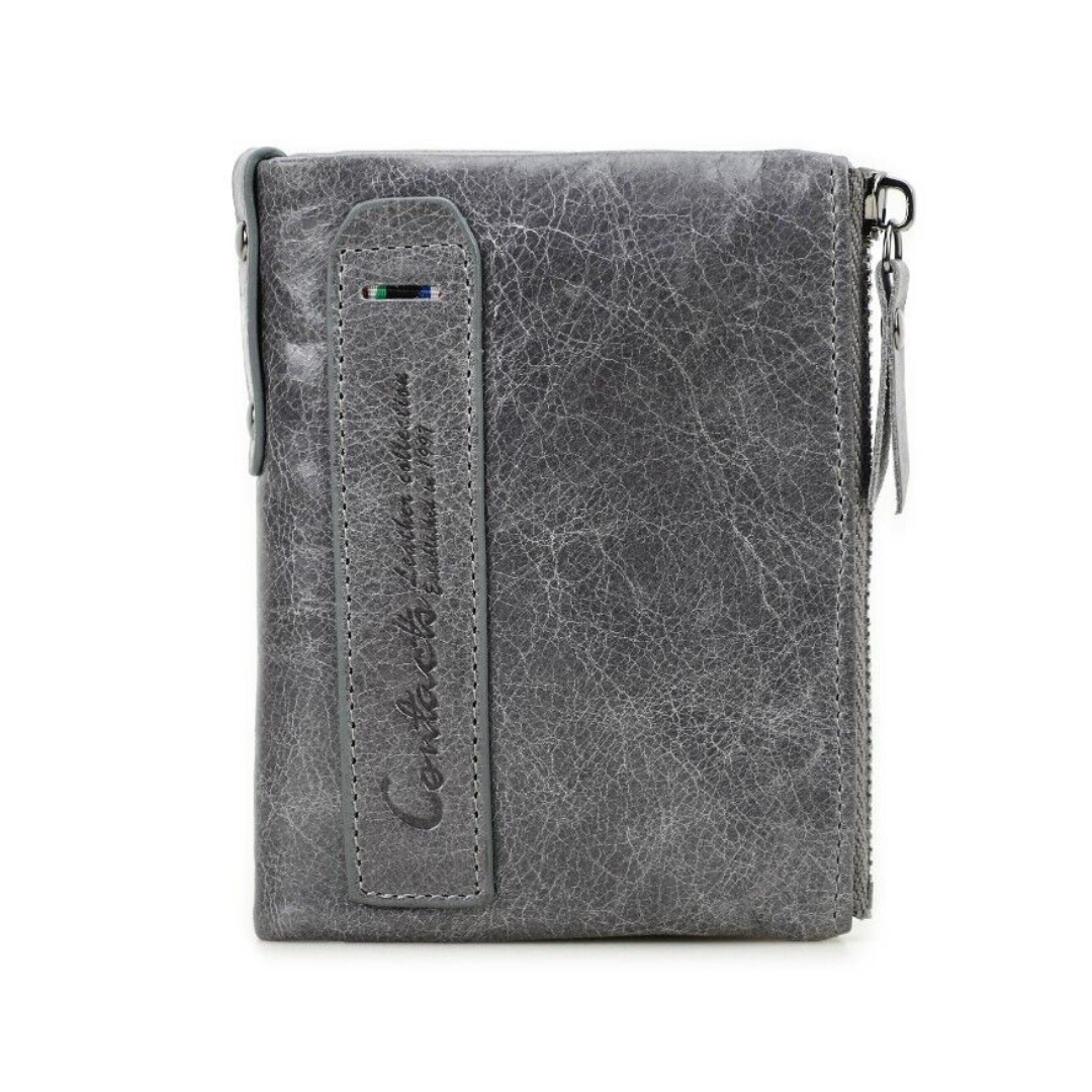 Compact Wallet - Stylish Double Zipper Wallet