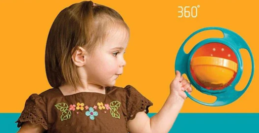 SpinMaster - Tiltable Play-Free Gyro for Snacks