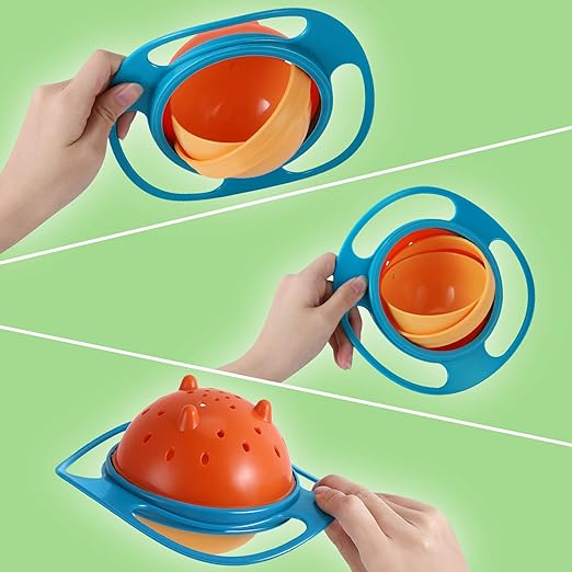 SpinMaster - Tiltable Play-Free Gyro for Snacks